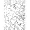 COLORIAGE Grand bloc Disney - Princes et héros