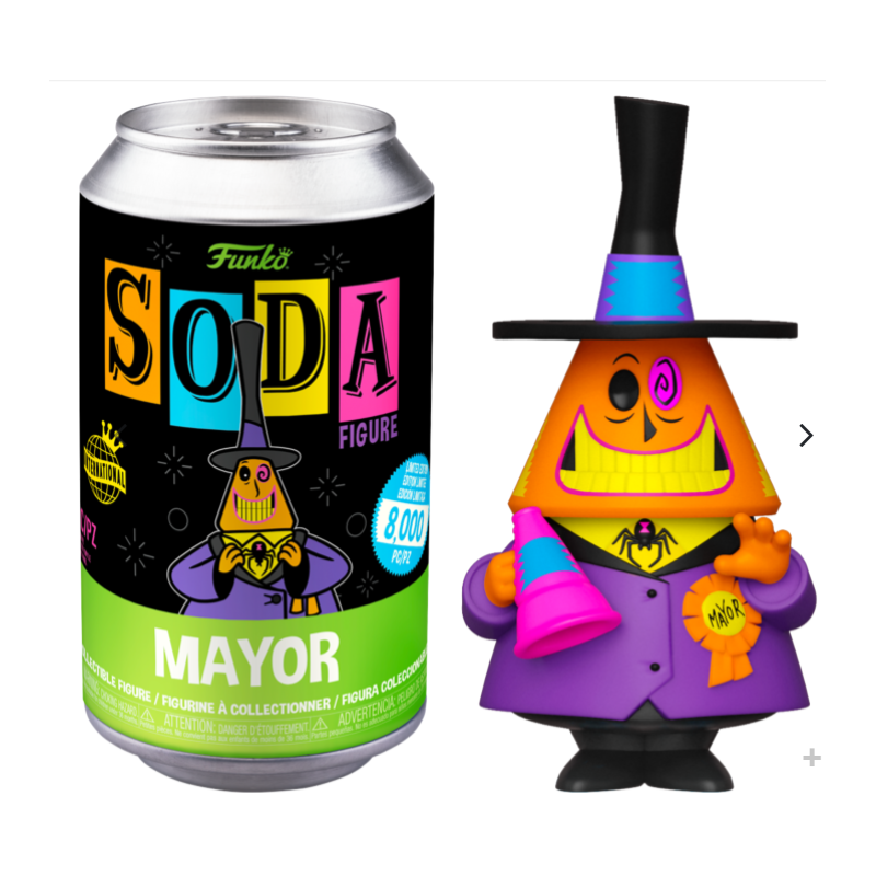 Figurine Funko Soda - Le Maire - Etrange Noel de Mr Jack - Disney