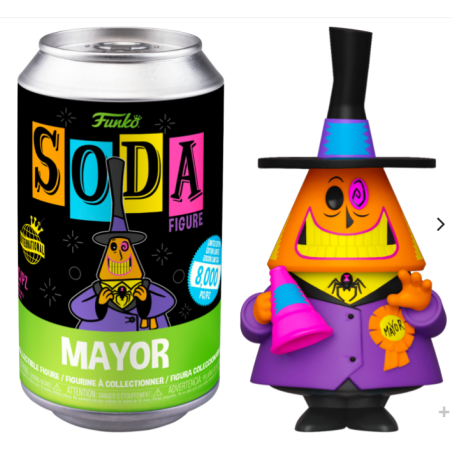 Figurine Funko Soda - Le Maire - Etrange Noel de Mr Jack - Disney