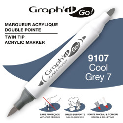 Marqueur acrylique double...