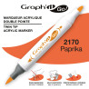Marqueur acrylique double pointe - 2170 - SPECIAL PAPRIKA GRAPH'IT GO