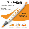 Marqueur acrylique double pointe - 2120 - SPECIAL CARAMELGRAPH'IT GO