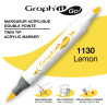Marqueur acrylique double pointe - 1130 - SPECIAL LEMON GRAPH'IT GO