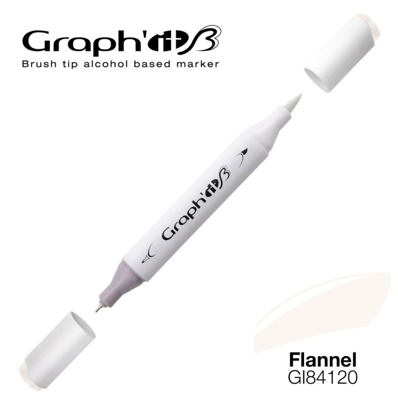 GRAPH'IT Marqueur Brush à Alcool 4120 - Flannel