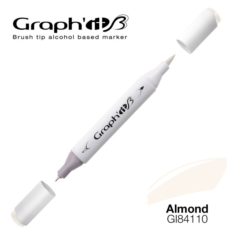 GRAPH'IT Marqueur Brush à Alcool 4110 - Almond