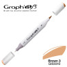 GRAPH'IT Marqueur Brush à Alcool 3040 - Basic Brown 3