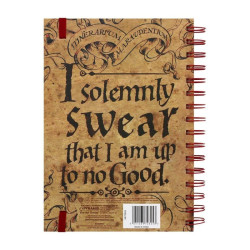 Carnet spirales Carte du maraudeur