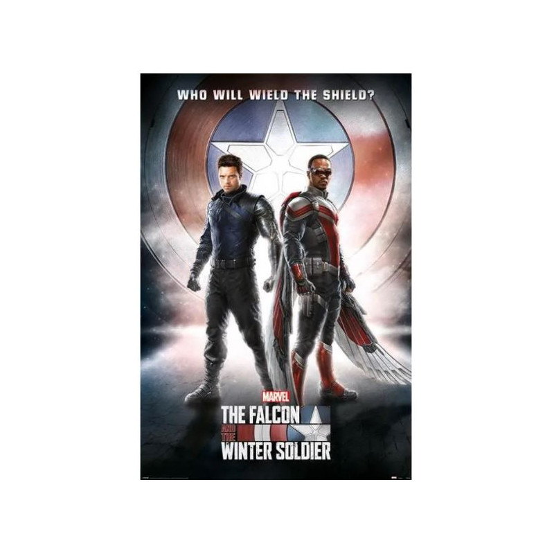 Poster Faucon et le soldat de l'hiver