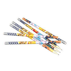 Lot de 6 crayons Pokémon