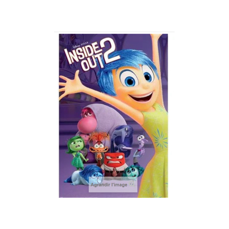 Poster - Disney - Vice Versa 2 - Emotions - 61 x 91 cm