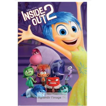 Poster - Disney - Vice Versa 2 - Emotions - 61 x 91 cm
