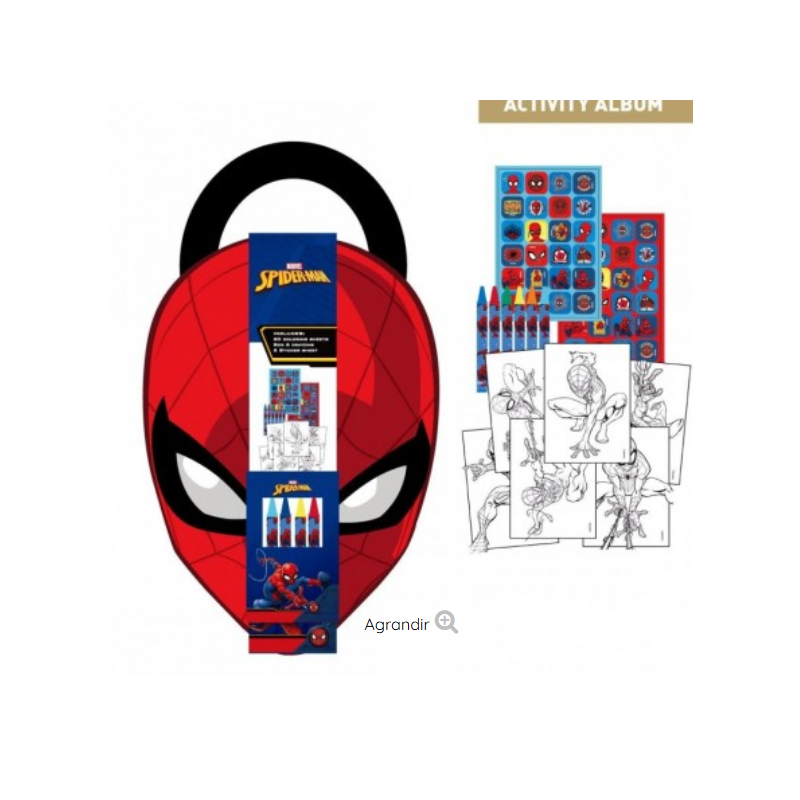 Set de coloriage Spiderman - Marvel