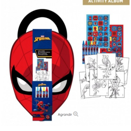 Set de coloriage Spiderman - Marvel