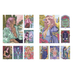 Coloriages mystères - Romantasy