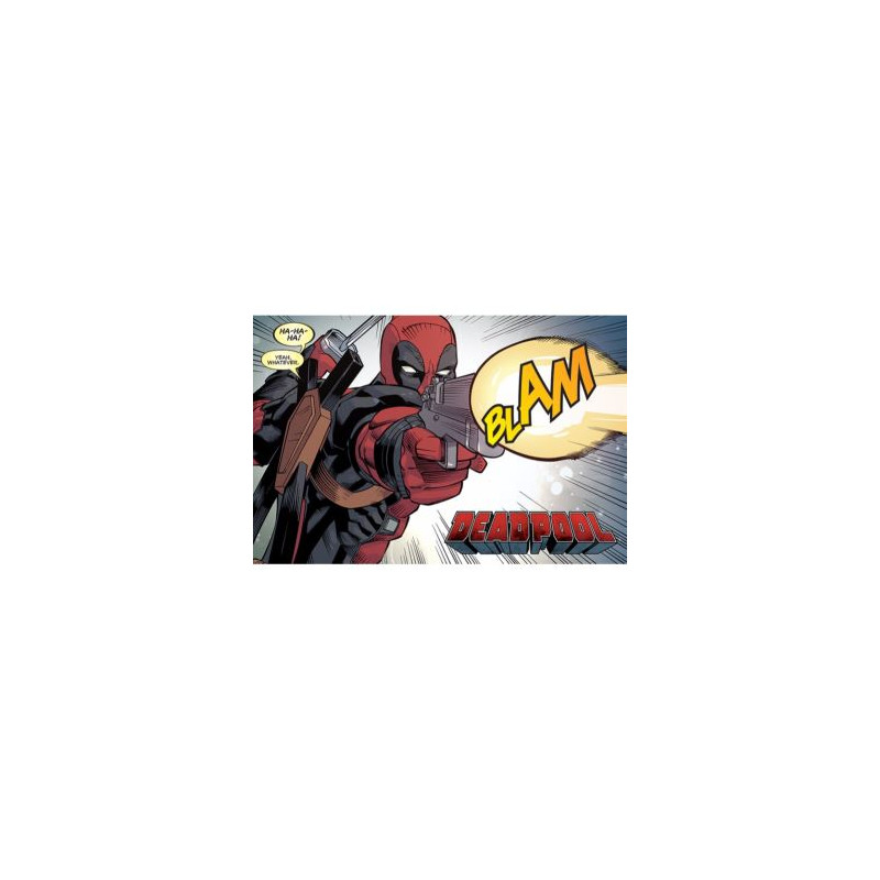 Poster deadpool blam