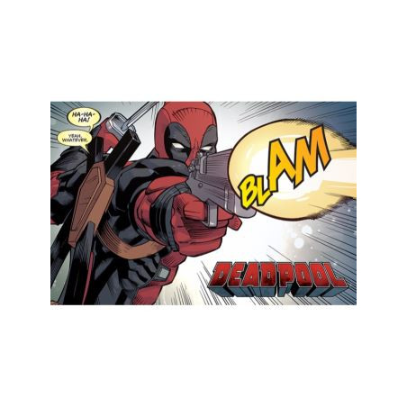 Poster deadpool blam
