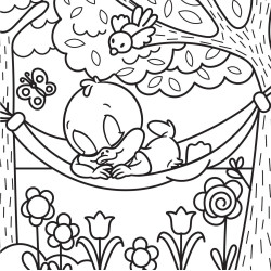 Coloriage COZY COLO LOONEY TUNES