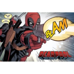 Poster deadpool blam