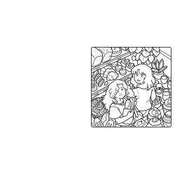 Coloriage Cozy colo - Mes meilleures amies