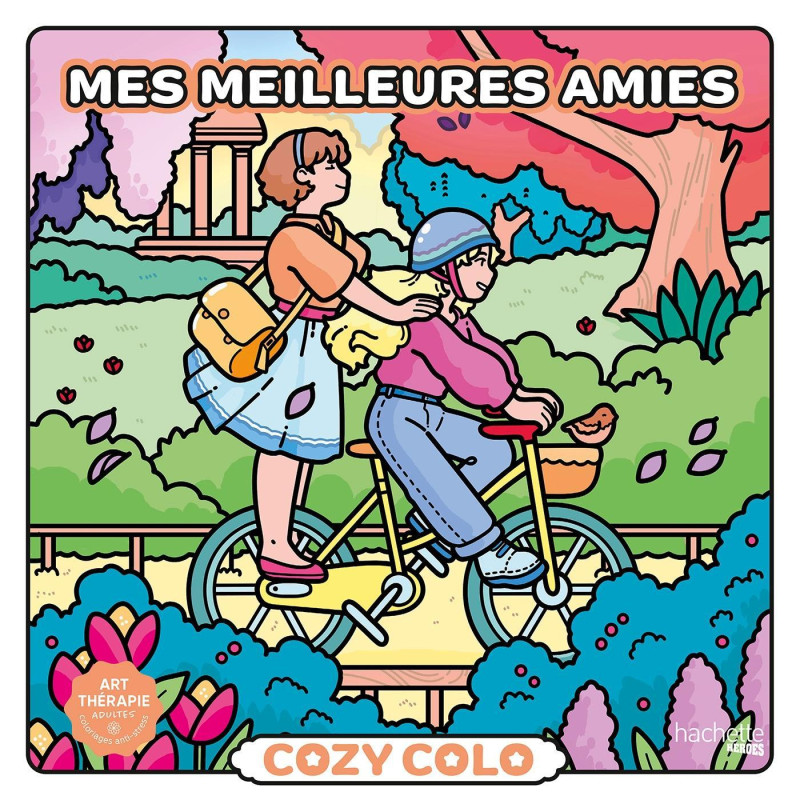 Coloriage Cozy colo - Mes meilleures amies