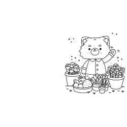 Coloriage Cozy Colo - Moments câlins