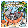 Coloriage Cozy au numéro - Pause cocooning