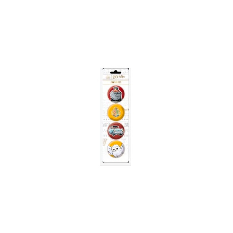 HARRY POTTER - Ensemble de gommes