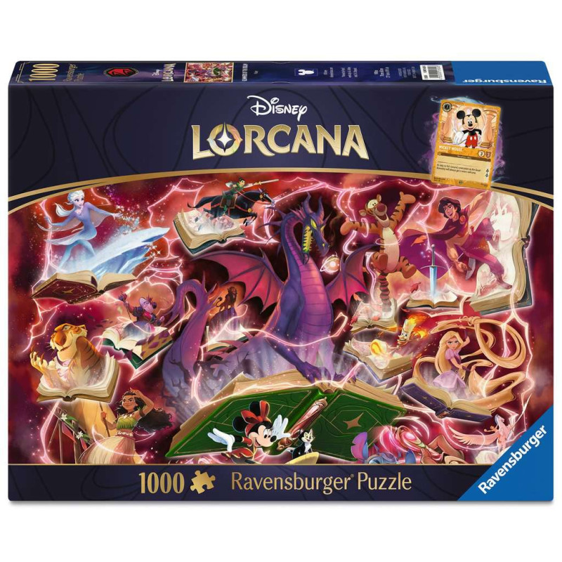 LORCANA - Rubis - Puzzle 1000P + 1 carte promo (EN)