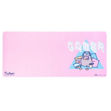 PUSHEEN - Gamer - Tapis de Bureau XL