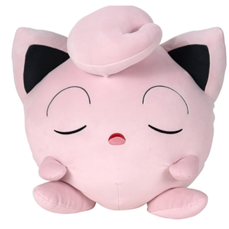 Peluche 45cm Rondoudou endormi Pokémon