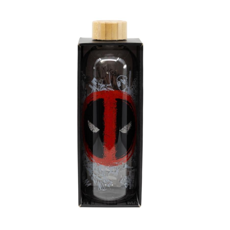 DEADPOOL - Bouteille en Verre - Grand Format 1030ml - Marvel