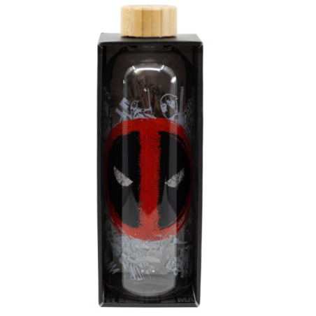 DEADPOOL - Bouteille en Verre - Grand Format 1030ml - Marvel