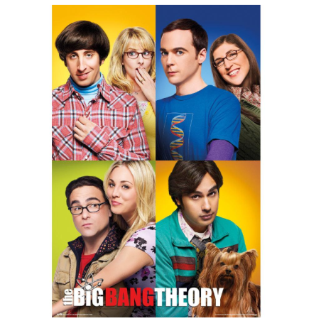 BIG BANG THEORY - Mosaic - Poster 61x91cm