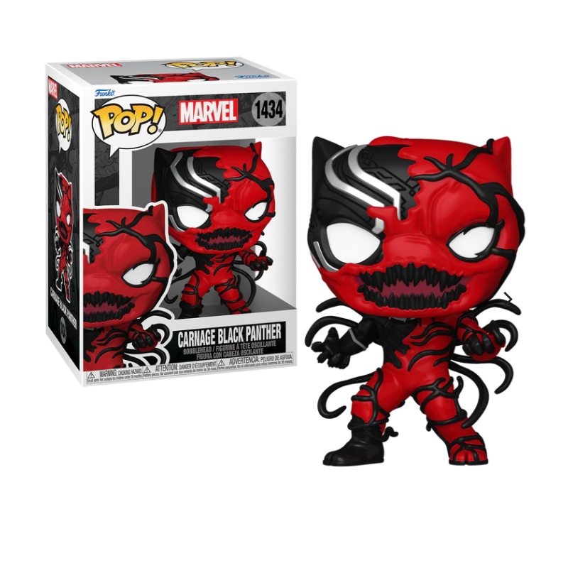 Figurine Funko POP N°1434 - Carnage Black Panther - Marvel