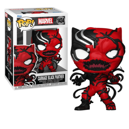Figurine Funko POP N°1434 - Carnage Black Panther - Marvel