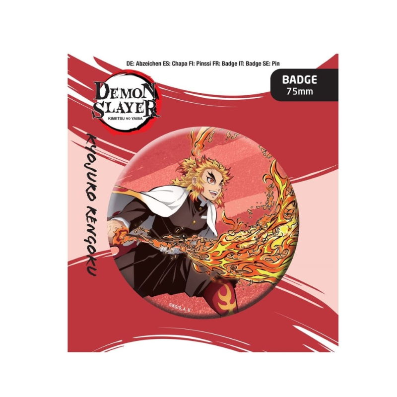 Demon Slayer: Kimetsu no Yaiba - Pin's Kyojuro Rengoku