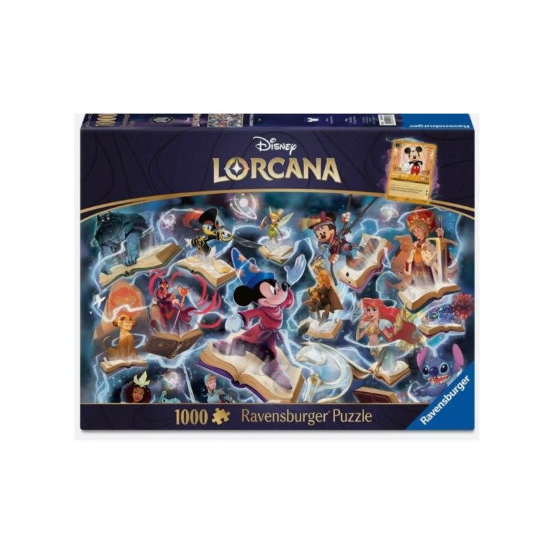 LORCANA - Acier - Puzzle 1000P + 1 carte promo (EN)