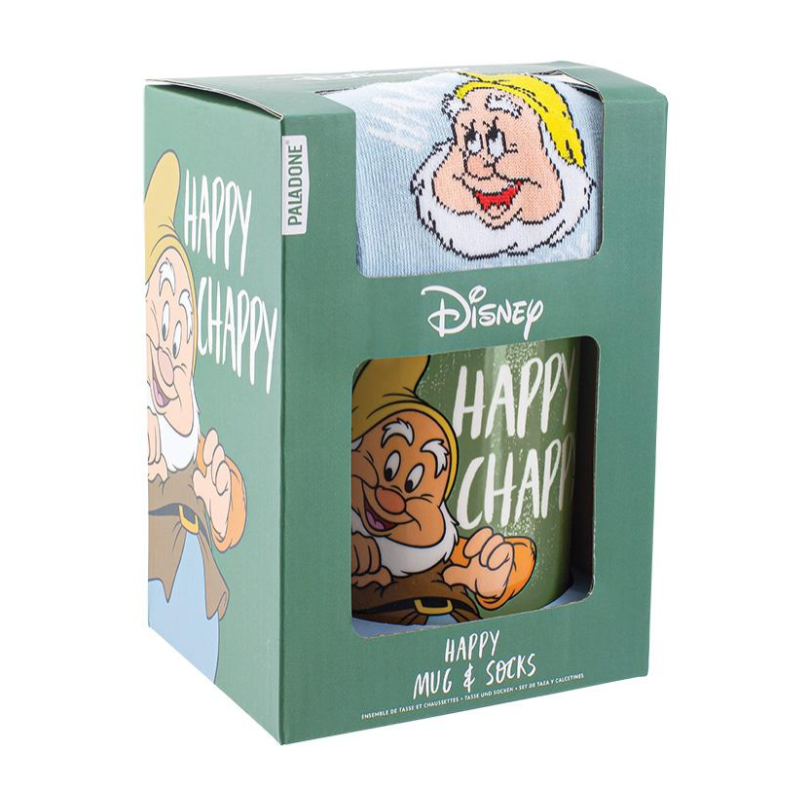 Mug et Chaussettes  - Joyeux - BLANCHE NEIGE - Disney