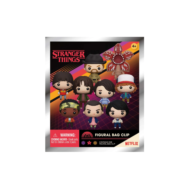 Blind bag 3D Figural Foam Bag Clip Stranger Things