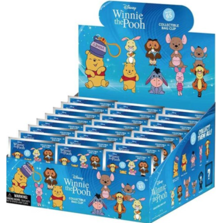 Blind bag Winnie the Pooh Series 2 - 3D Foam Bag Clip