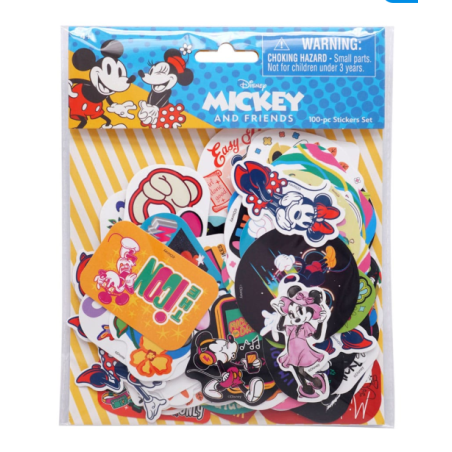 Disney - pack 100 stickers Mickey & Minnie