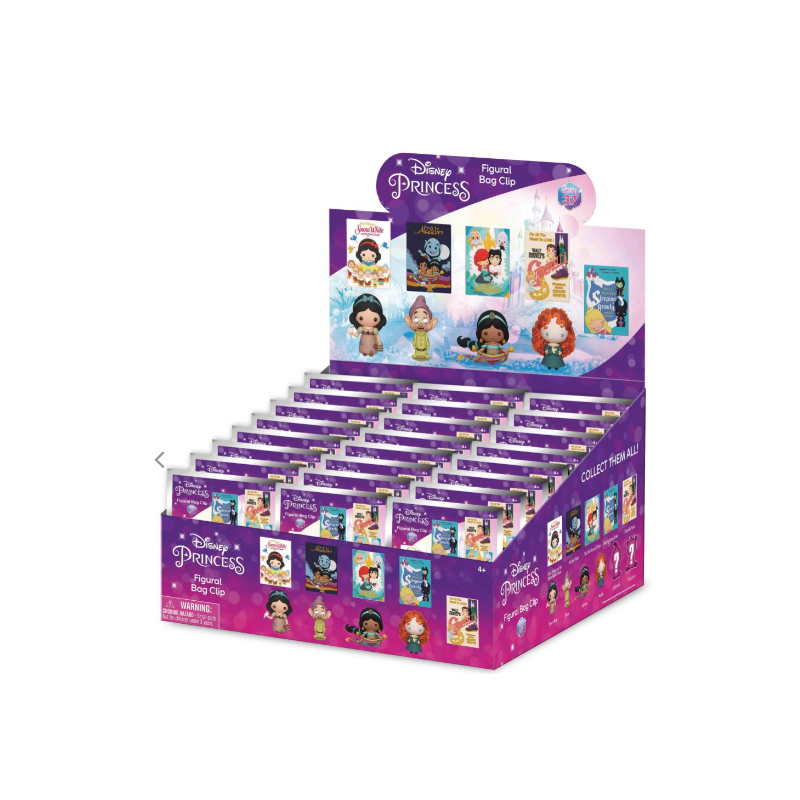 Blind bag DISNEY PRINCESS - Series 37 - 3D Foam Bag Clip