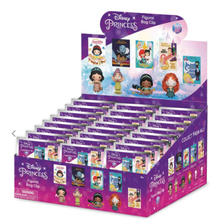 Blind bag DISNEY PRINCESS - Series 37 - 3D Foam Bag Clip