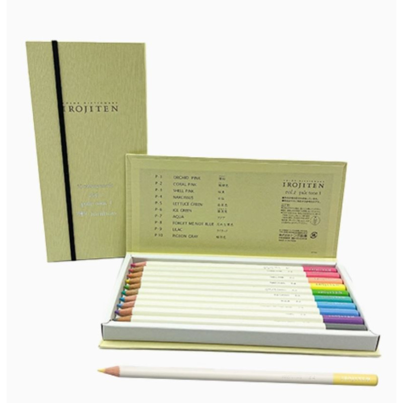 Tombow IROJITEN - Set de 10 couleurs Pale tone 1