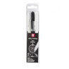 Pack de 3 Sakura Stylo gel Gelly roll Noir, Blanc & Transparent