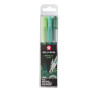 PACK DE 3 STYLO GEL SHINY SAKURA VERT
