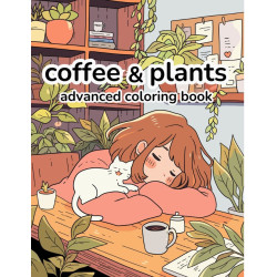 Coloriage Café et Plantes...