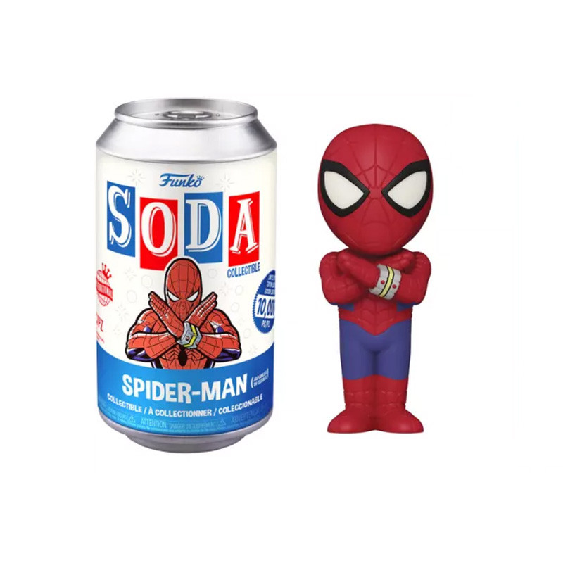 Marvel Vinyl Figurine Soda Pop Funko Spiderman
