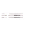 Pack de 3 Stylo Gel Blanc Sakura