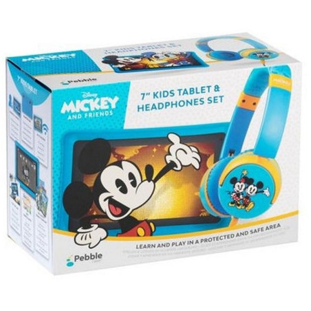 Pebble Gear Disney Mickey and Friends Tablette enfant + écouteurs + 500 jeux + applications (UK, DE, FR, ES, IT)